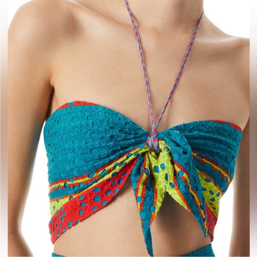 NWT Alice + Olivia Livia Halter Top Size‎ 6